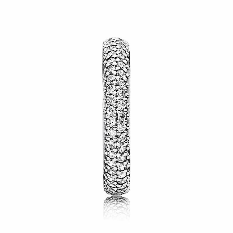 Pandora Inspiration Within Stackable Ring - Sterling Silver/Cubic Zirconia - Canada | EH7487ID